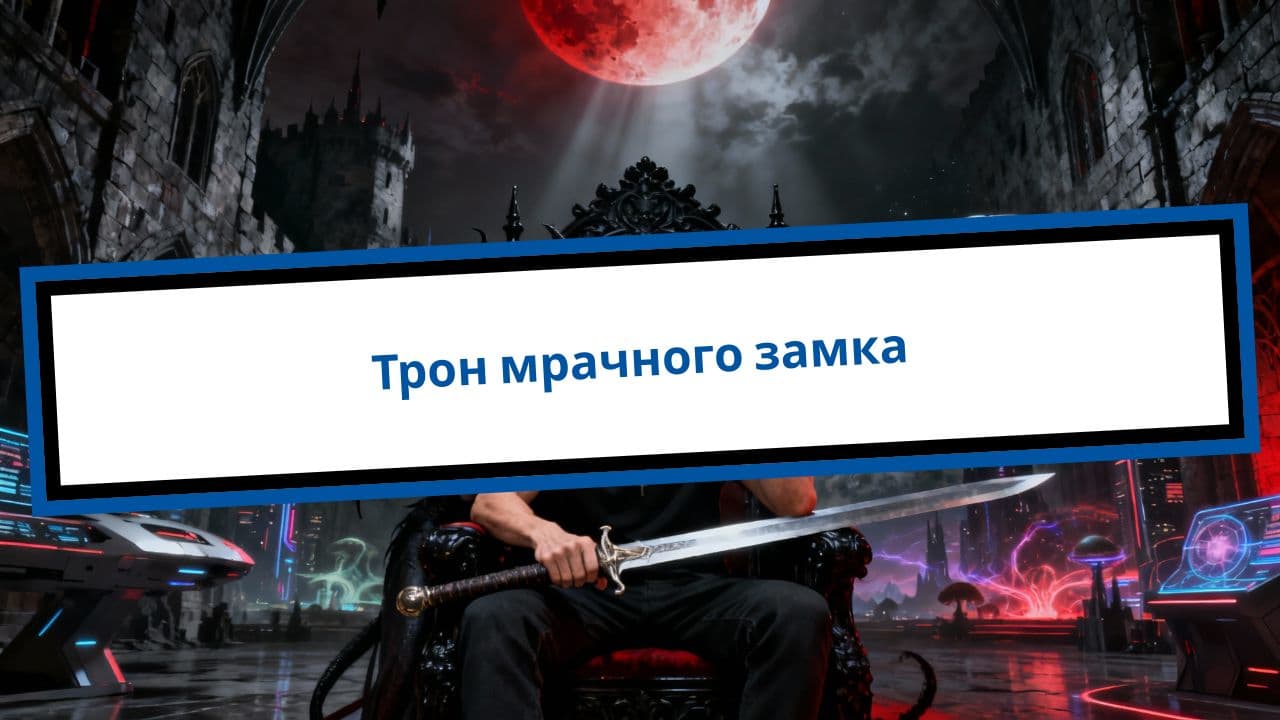Трон мрачного замка