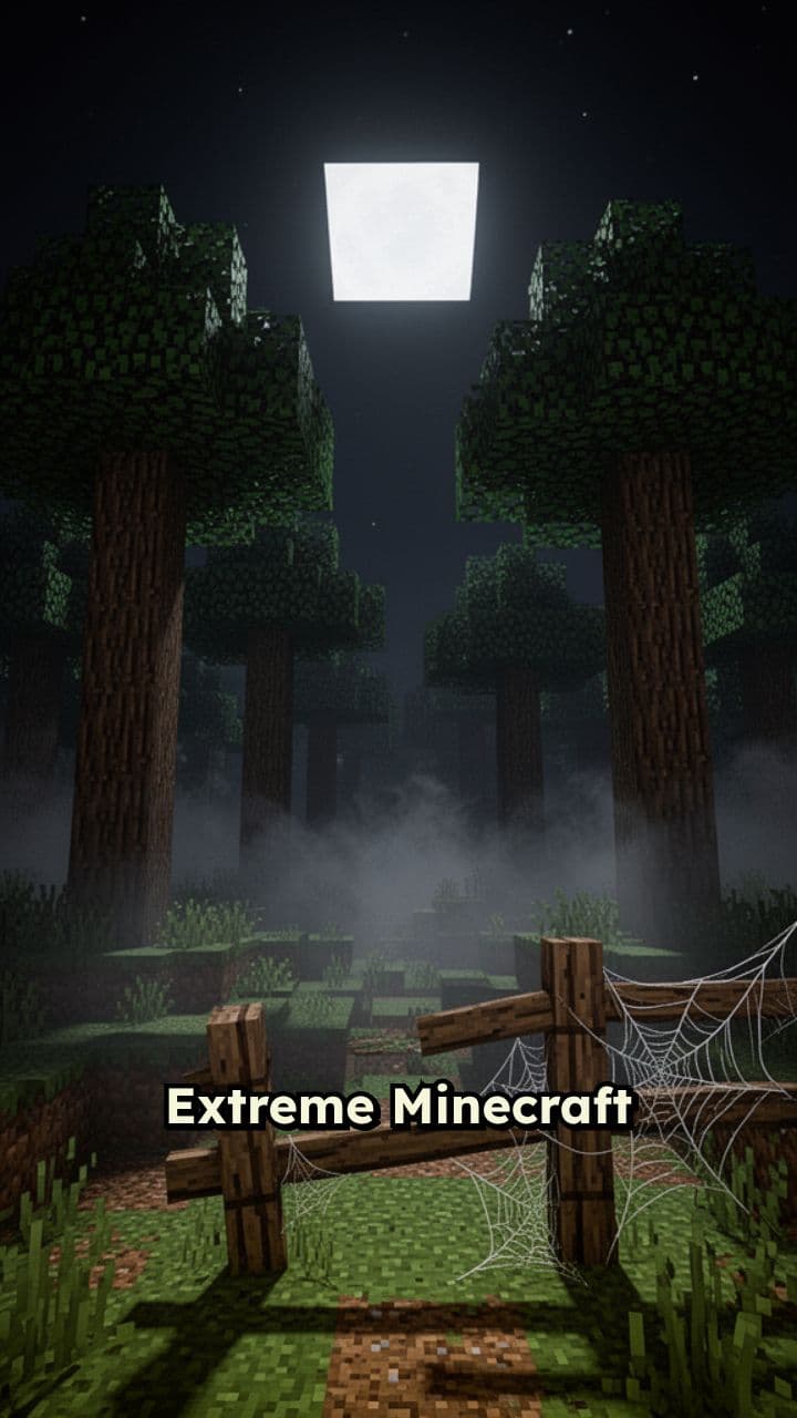 Herobrine in the Abandoned Village