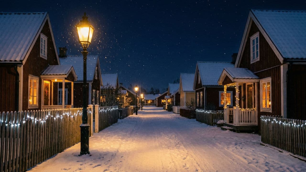 Christmas Night Cityscapes