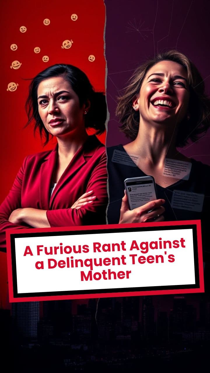 A Furious Rant Against a Delinquent Teen's Mother