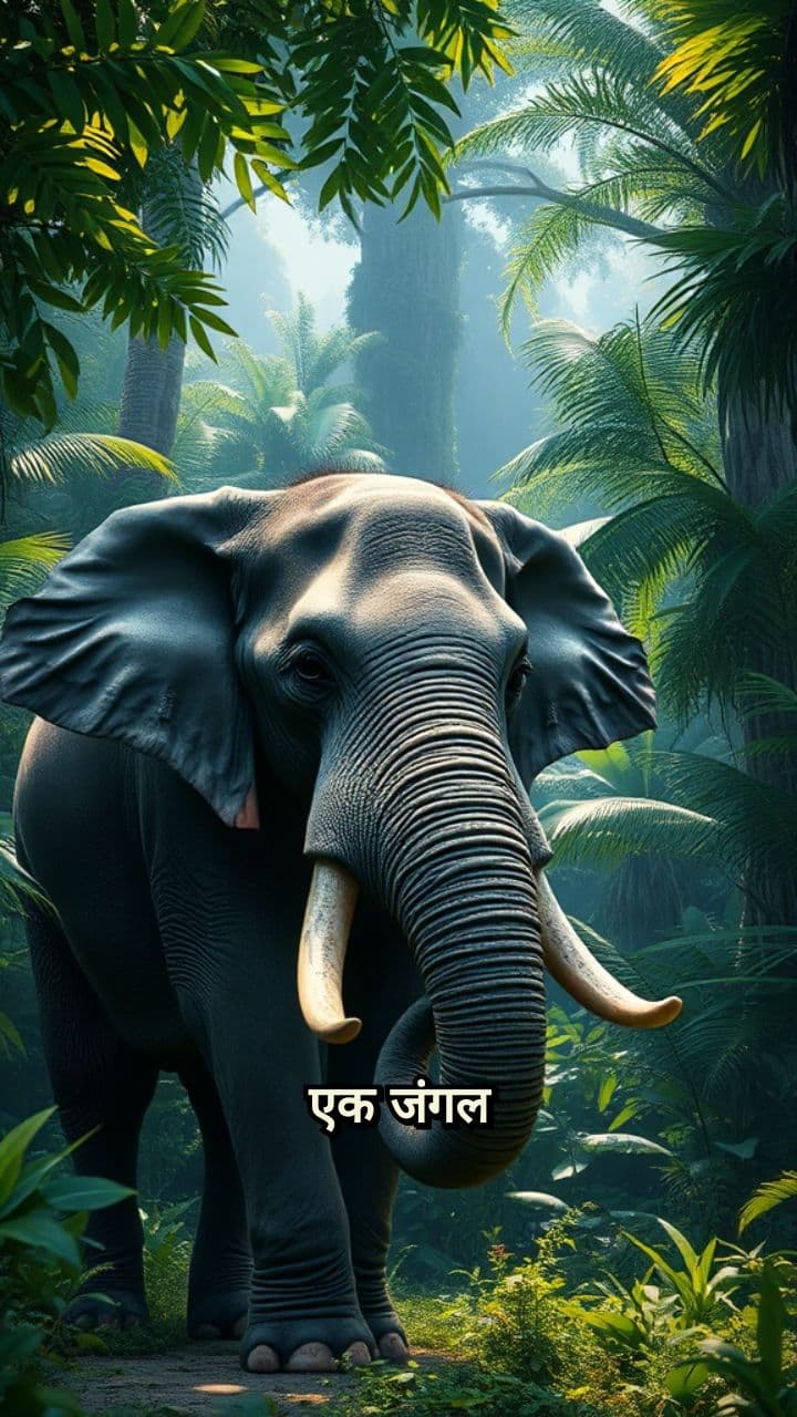 हाथी और शेर की दोस्ती