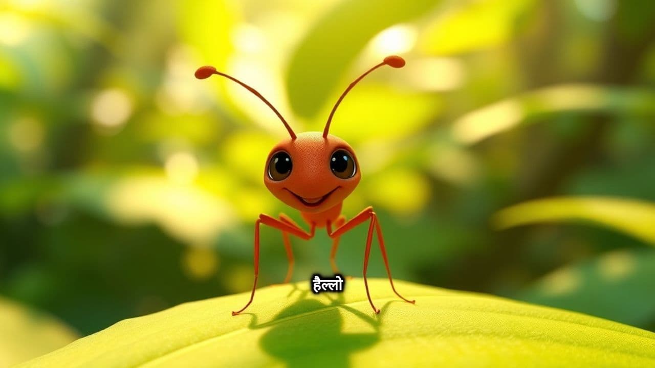 छोटी चींटी की बड़ी हिम्मत