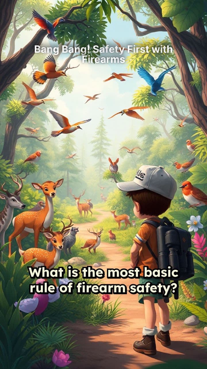 Bang Bang! Safety First with Firearms