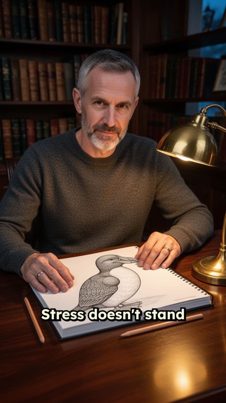 Coloring Extinct Animals for Calm