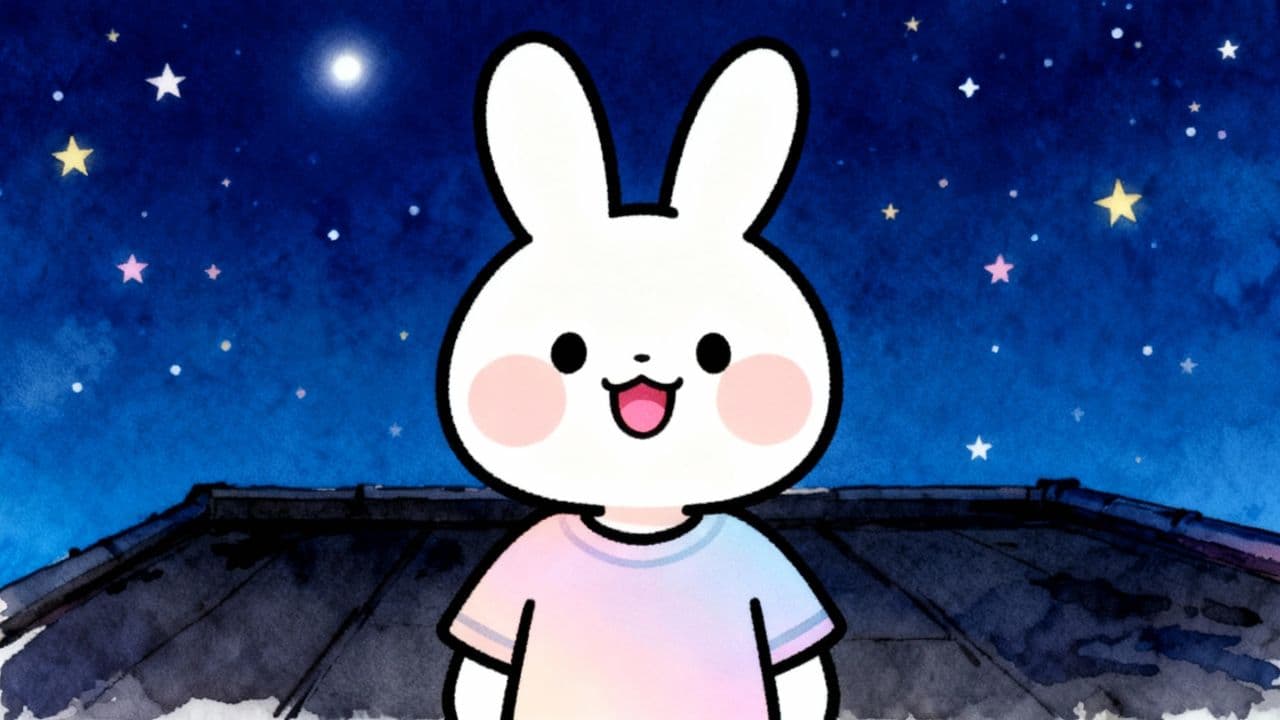 A Starry Night for Bunny