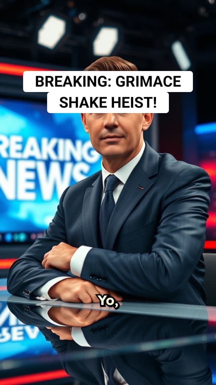 Breaking News: Grimace Shake Heist