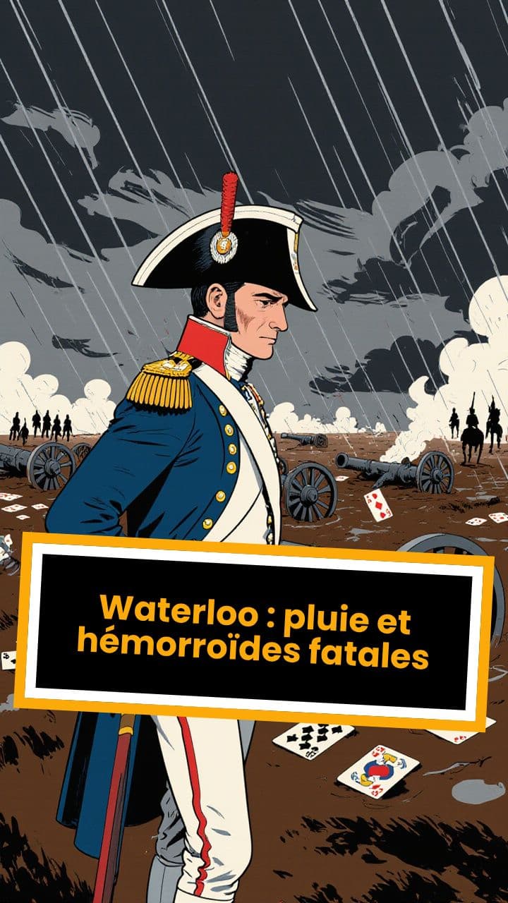 Waterloo : pluie et hémorroïdes fatales