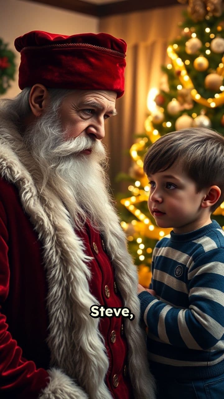 Santa's Stern but Loving Warning