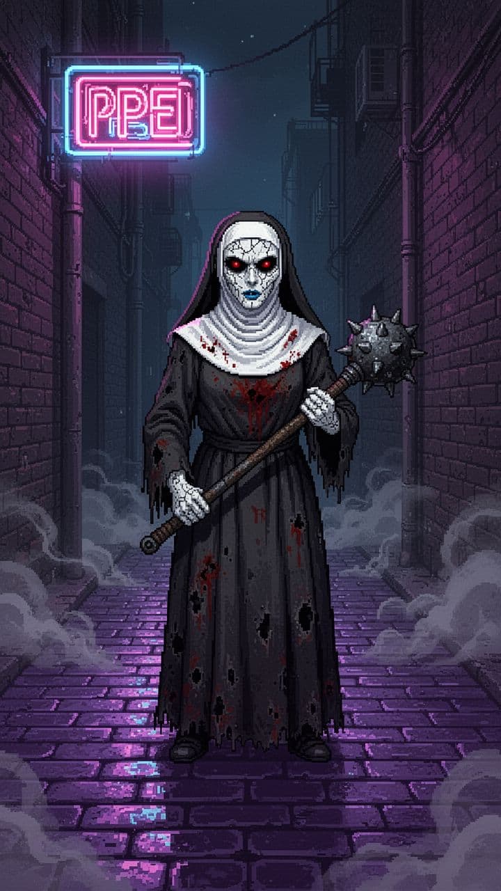 The Dirty Nun Visits Me