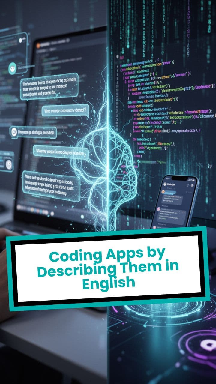 Coding Apps by Describing Them in English