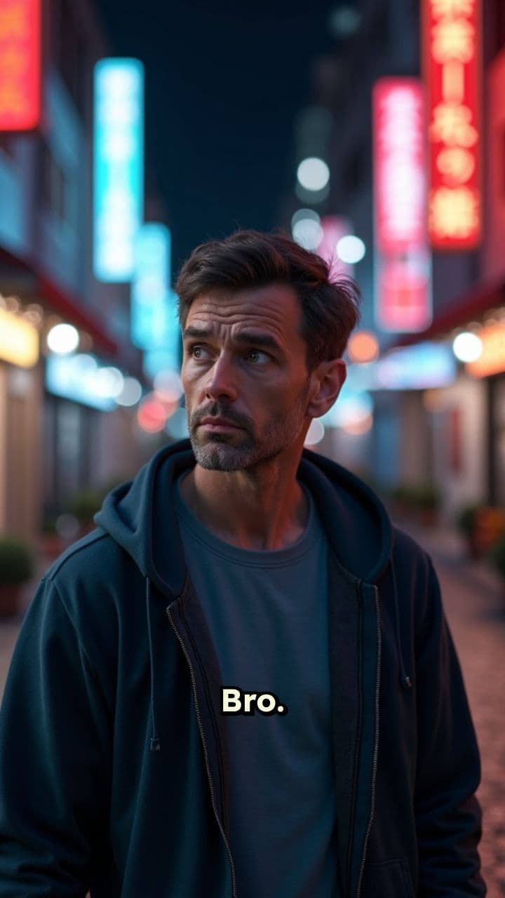 Encounter with a Mysterious Figure