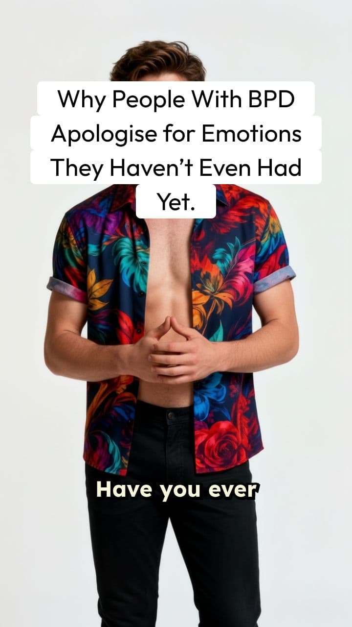 Why People With BPD Apologise for Emotions They Haven’t Even Had Yet.