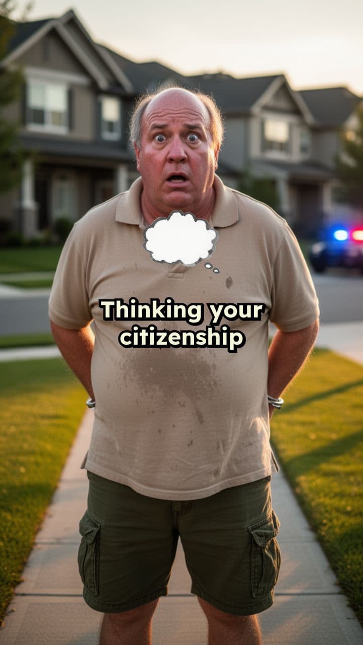 Citizenship Delusion Ends in Arrest