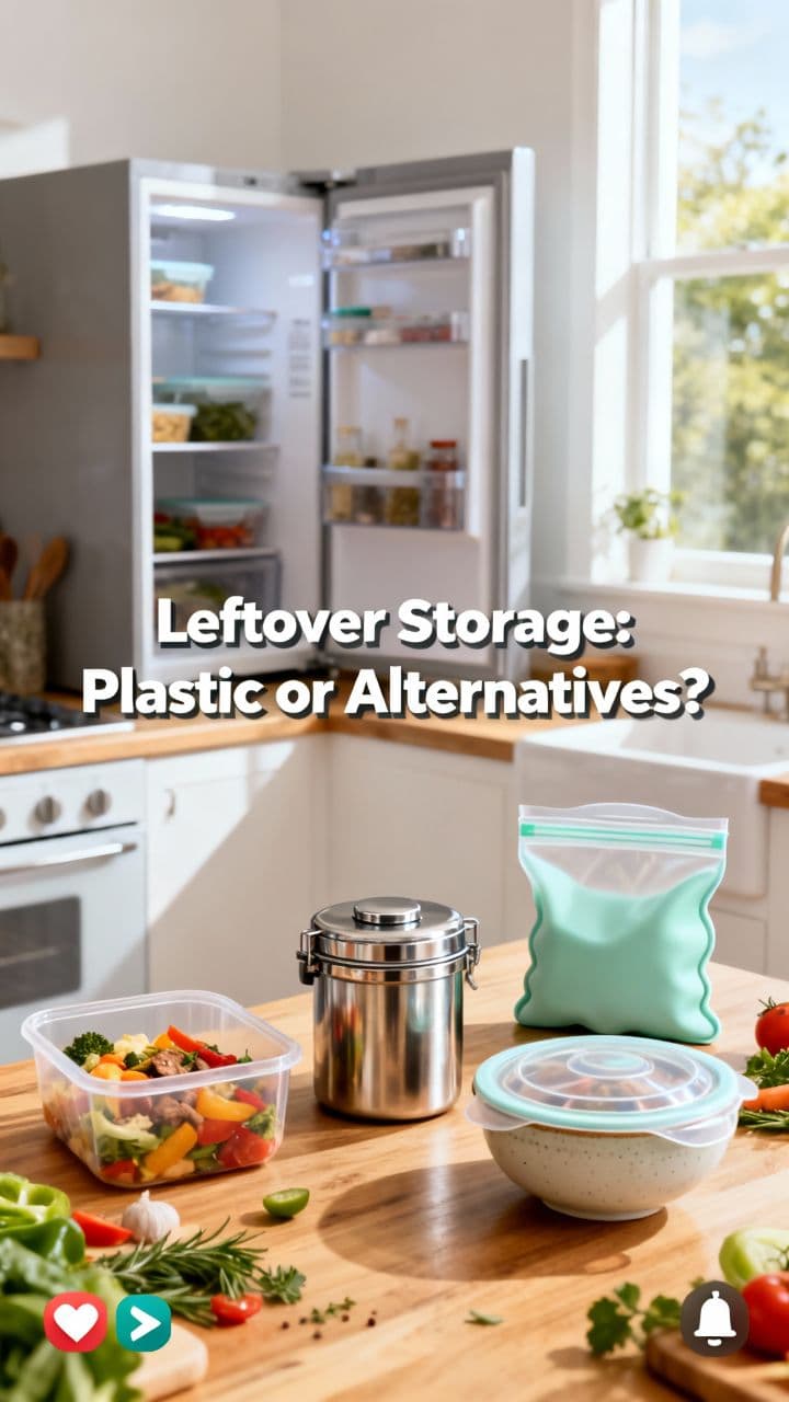 Leftover Storage: Plastic or Alternatives?