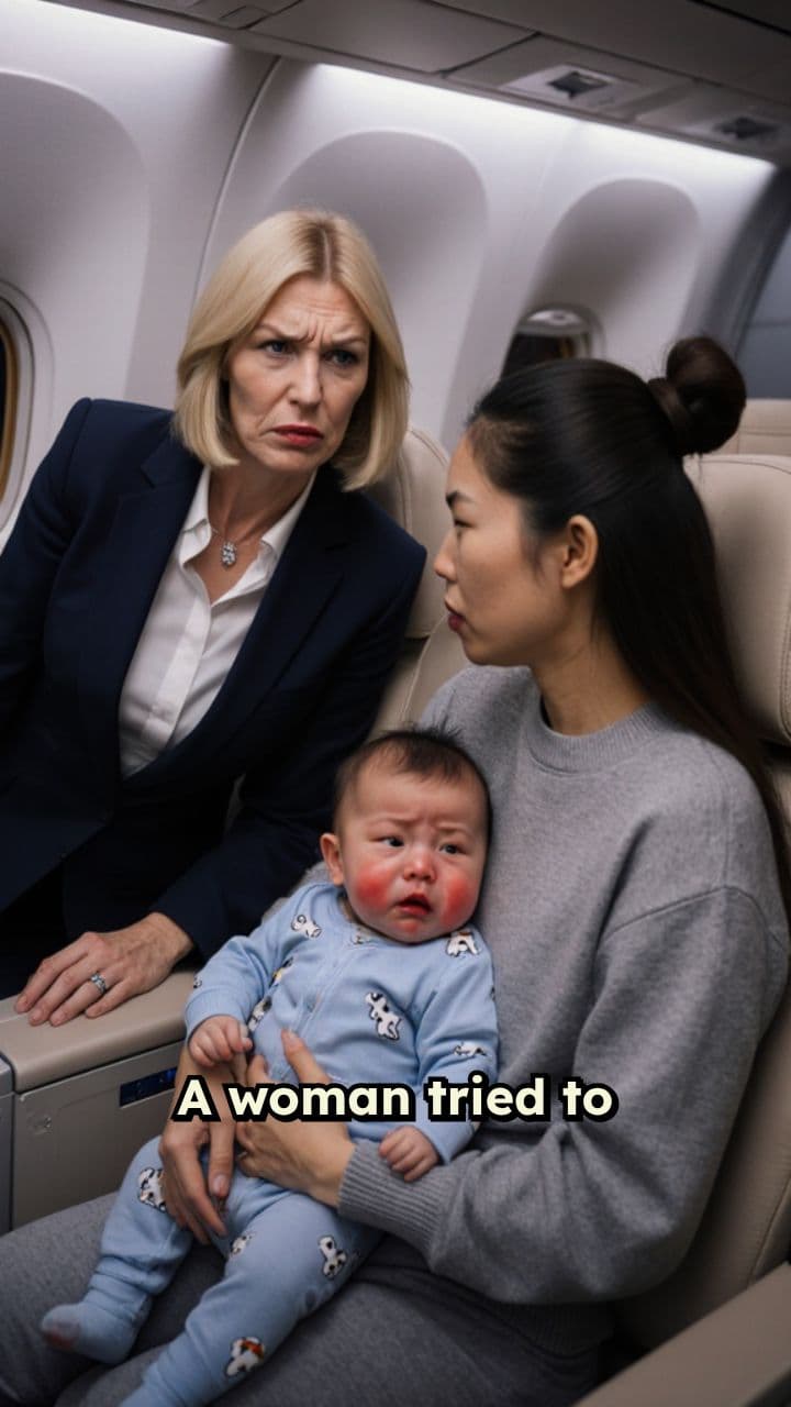 Mom Defends Baby in Business Class Dispute
