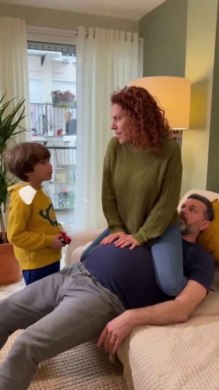 Η προσπάθεια αποσυμπίεσης του μπαμπά