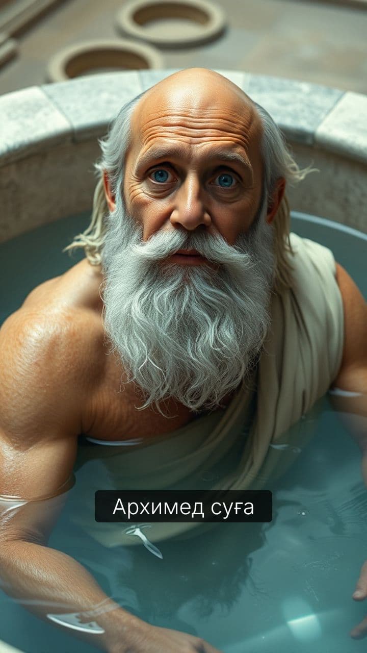 Архимедтің судағы ашылымы