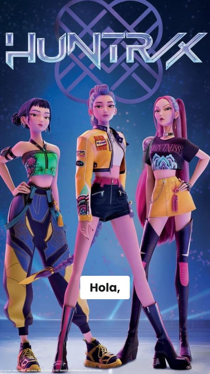 Invitación de Cumpleaños Huntrix