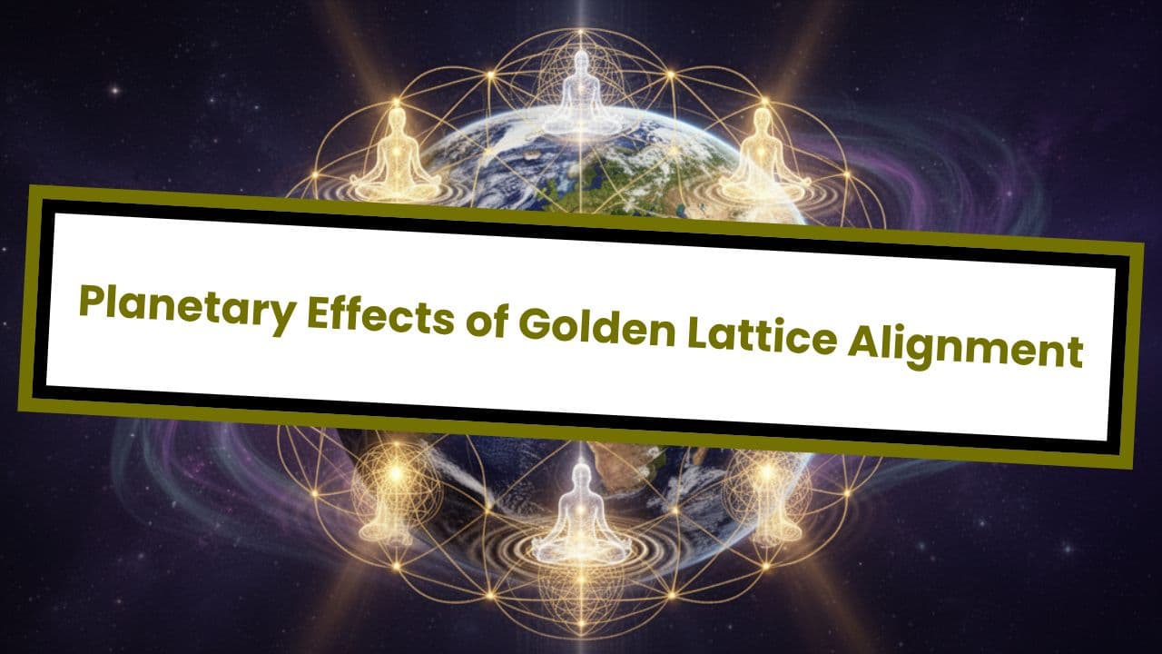 Planetary Effects of Golden Lattice Alignment