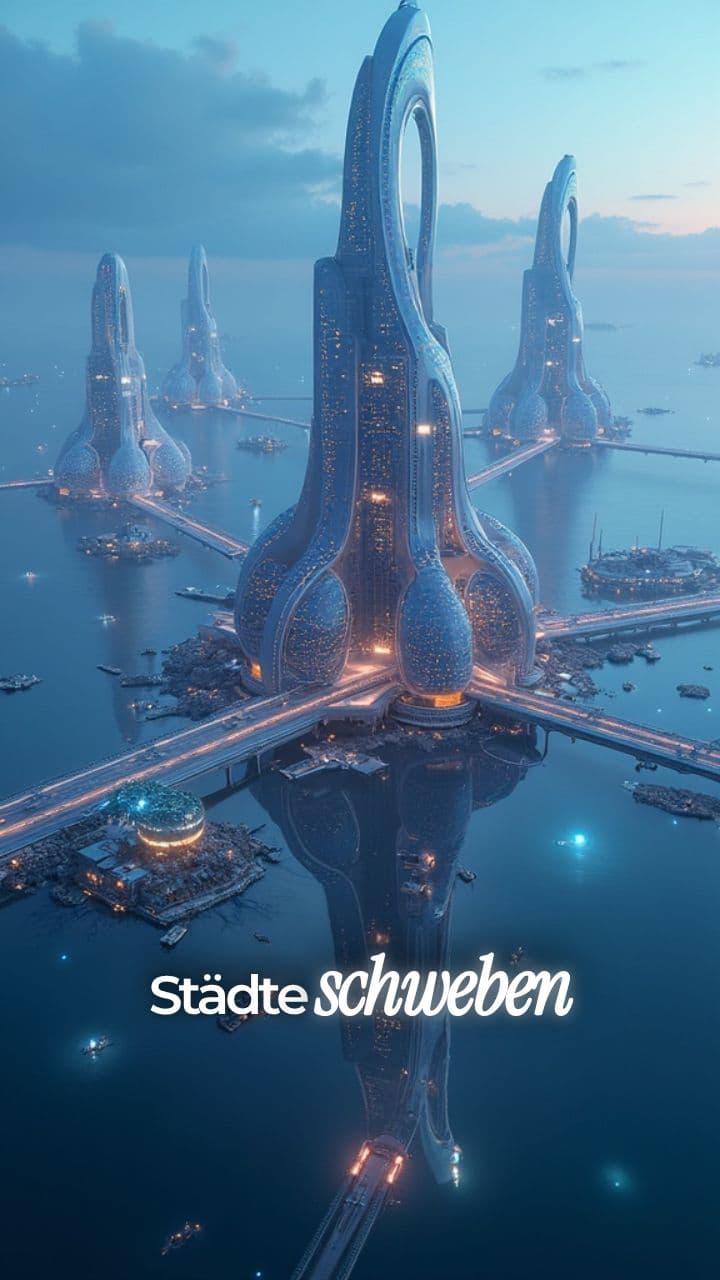 Schwebende Städte und adaptive Architektur