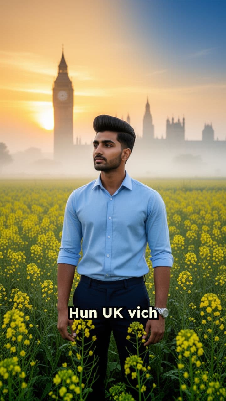 UK Vich Study Da Sunehri Moka