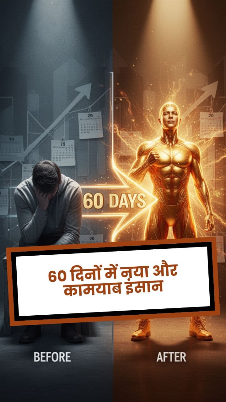 60 दिनों में नया और कामयाब इंसान