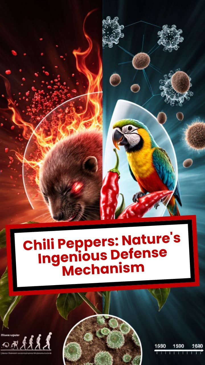 Chili Peppers: Nature's Ingenious Defense Mechanism