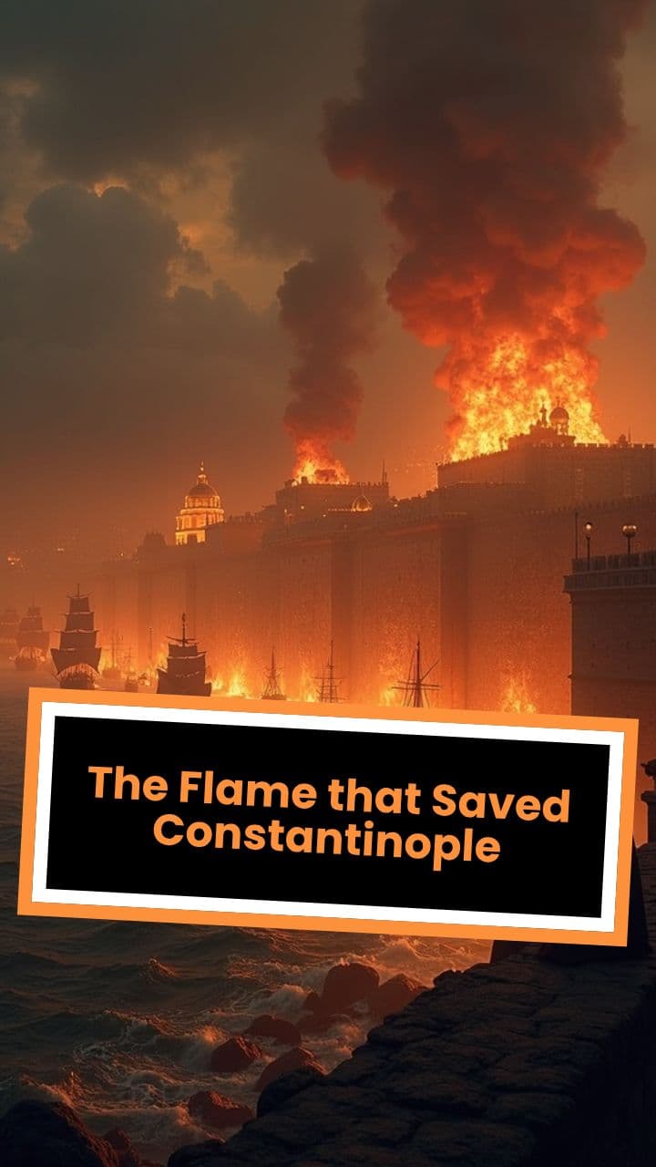 The Flame that Saved Constantinople