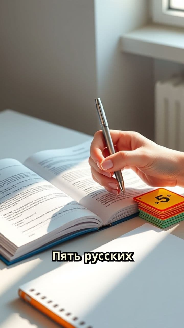 Пять фраз для изучения русского языка