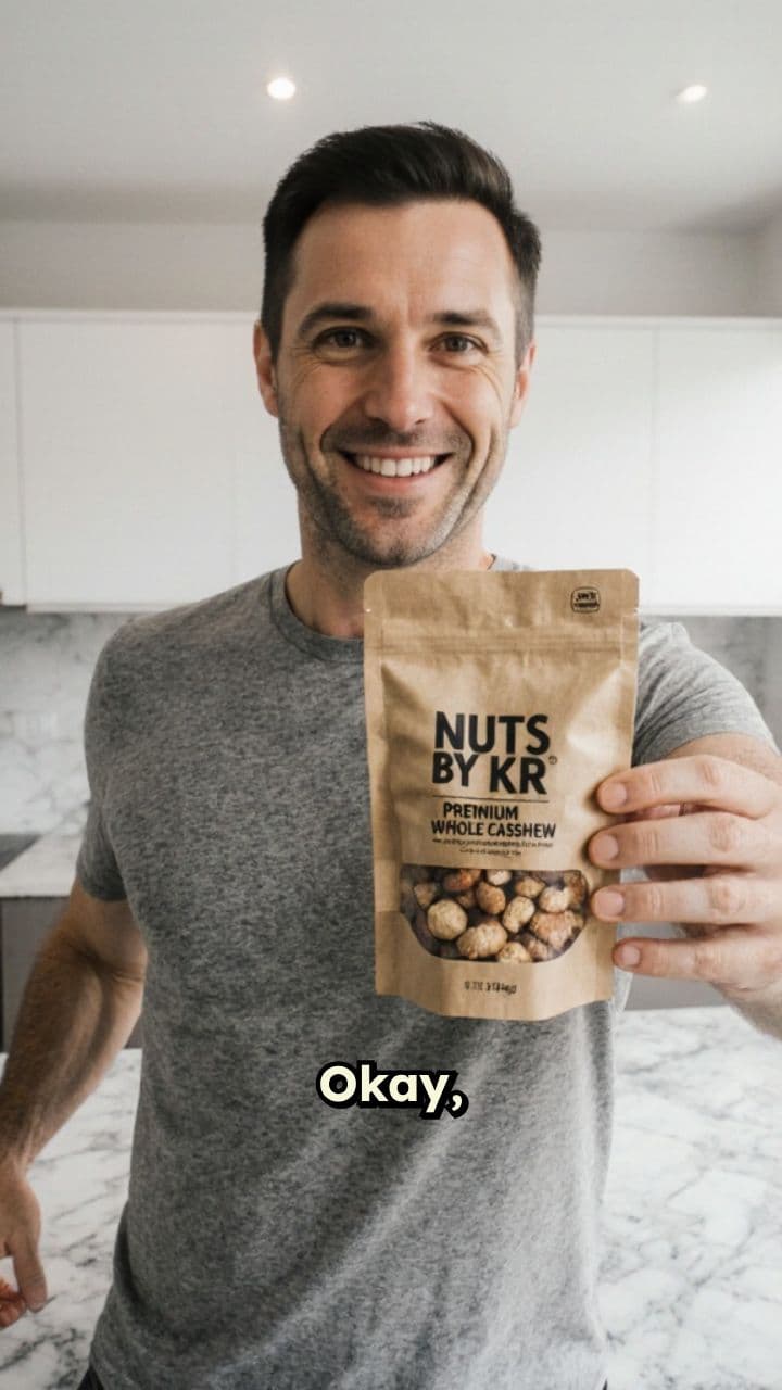 Nuts By KR: Premium Cashews - A Viral UGC Ad