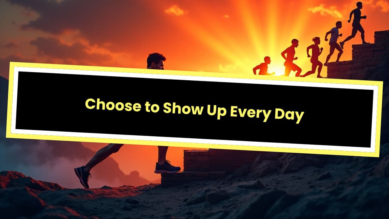 Choose to Show Up Every Day