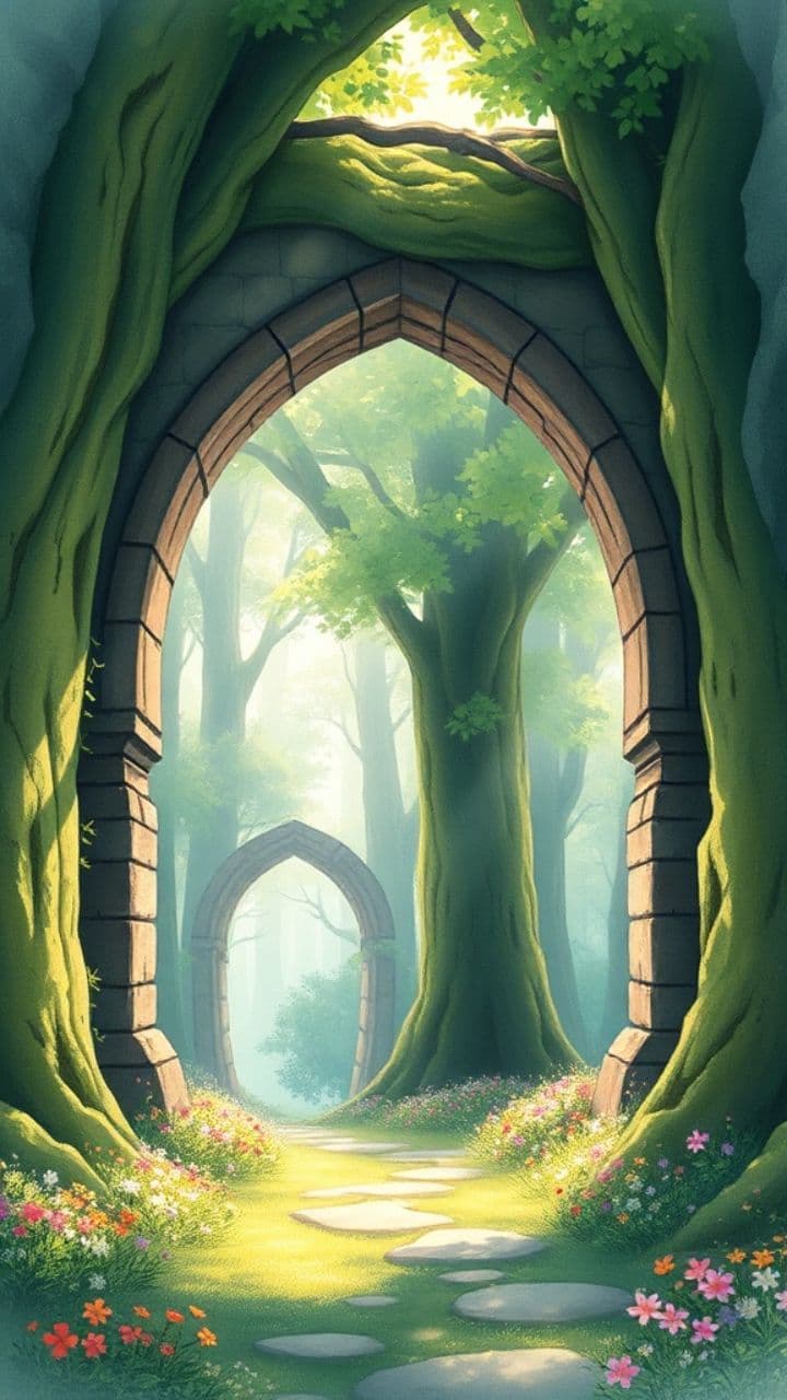 Whimsical Folk Dance Elegance