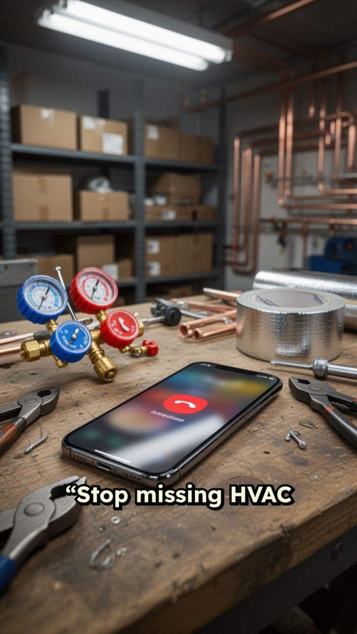 24/7 AI Receptionist for HVAC Calls