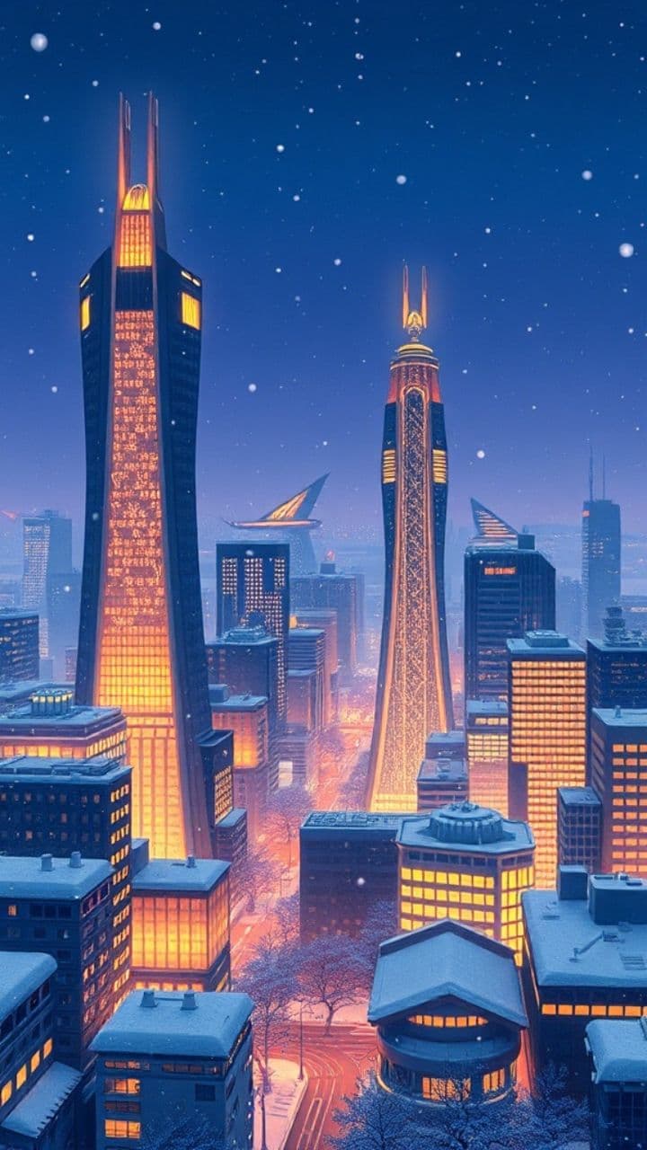 Futuristic Chase: Dark Synthwave Journey