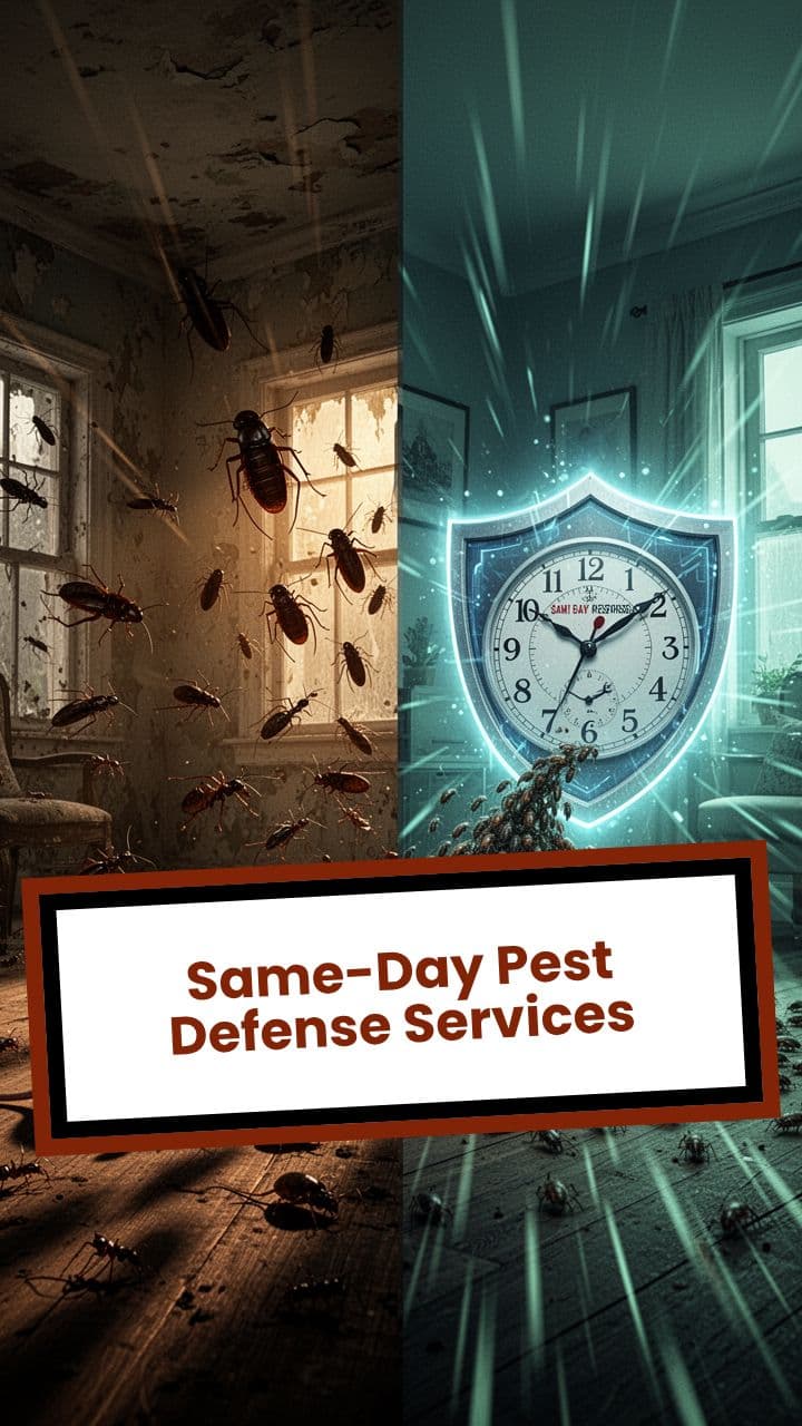 Same-Day Pest Defense Services