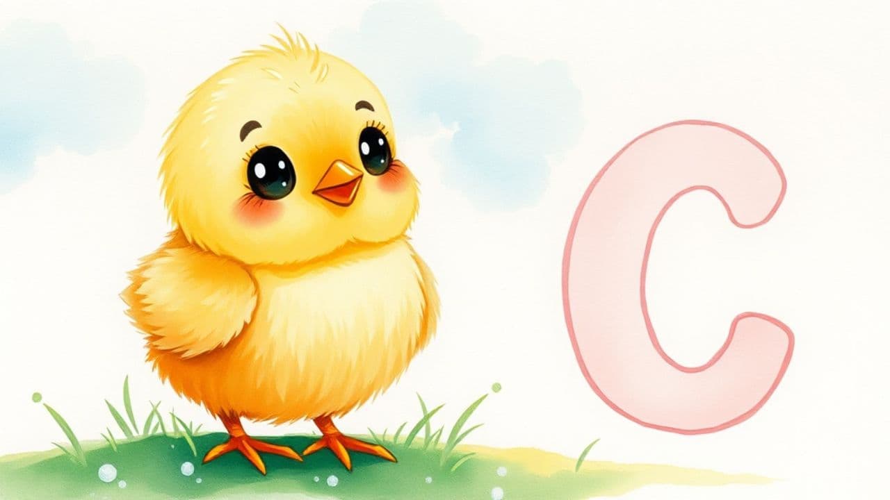 C Harfiyle Neşeli Dünya