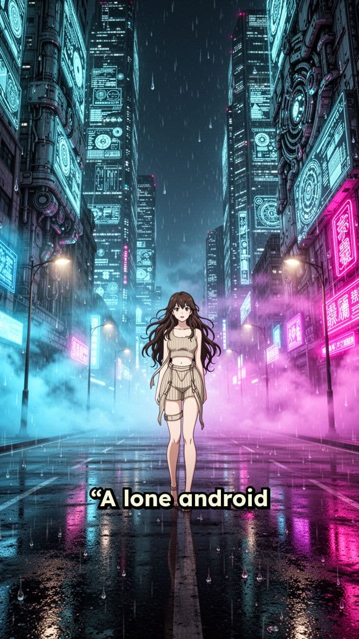 Android in Neon Rain