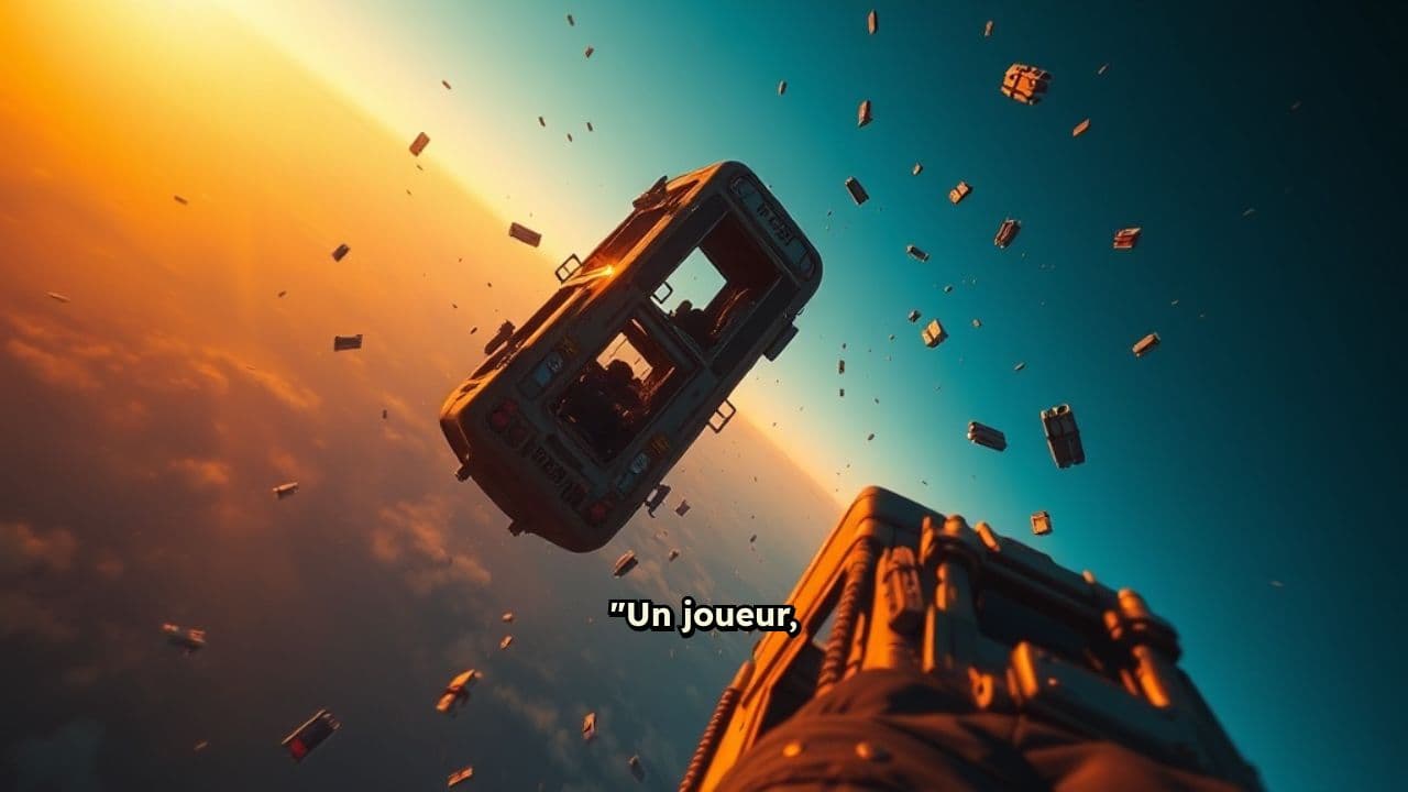 Chute libre vers une île inexplorée