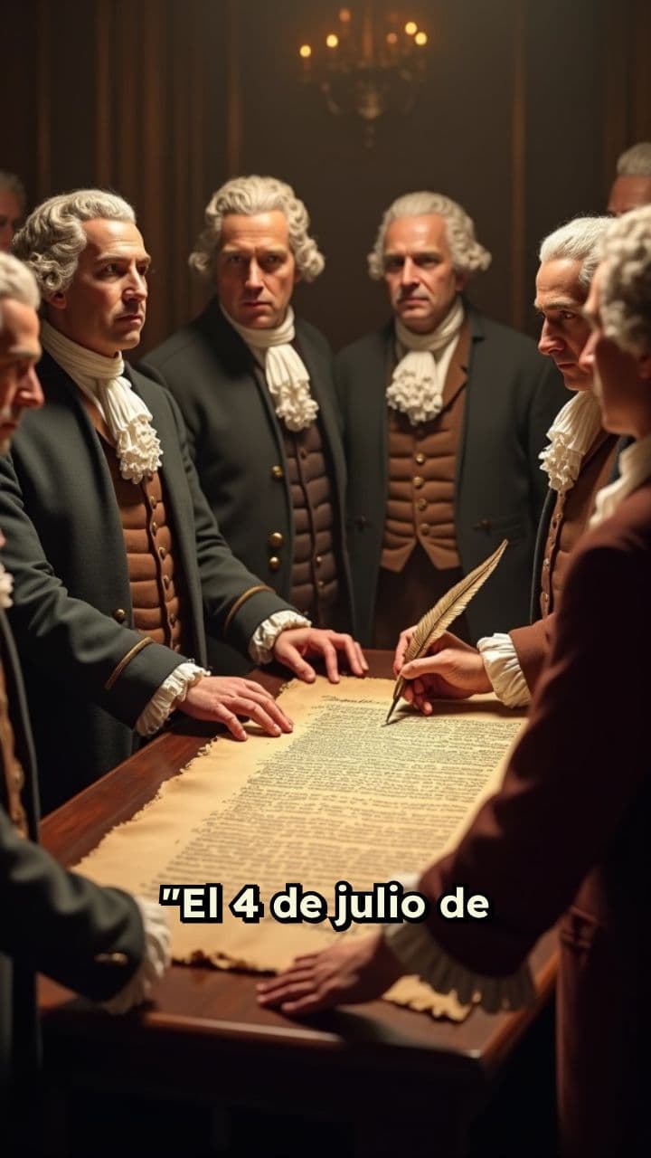 La independencia de Estados Unidos