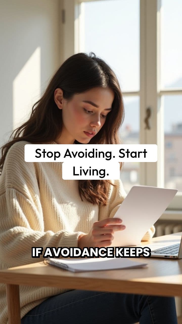 Stop Avoiding. Start Living.