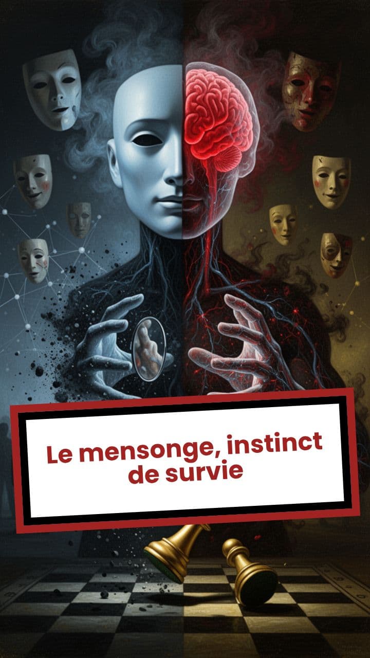 Le mensonge, instinct de survie
