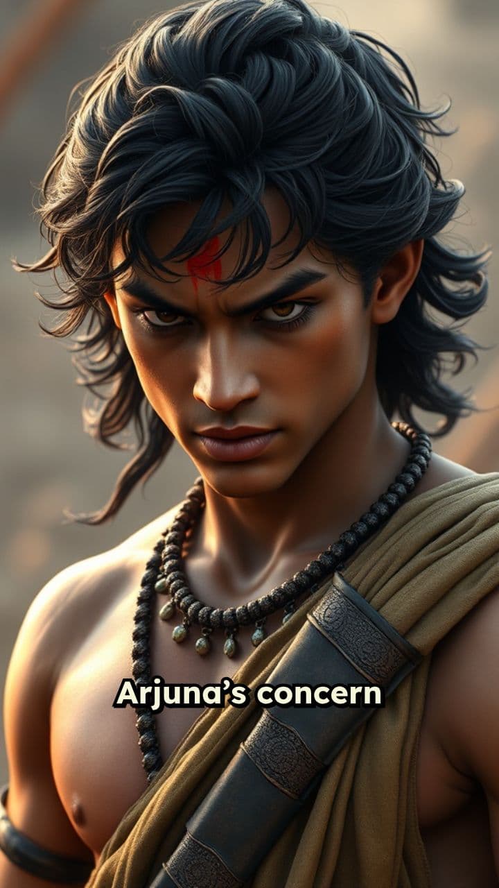 Arjuna's Fear of Losing Both Worlds