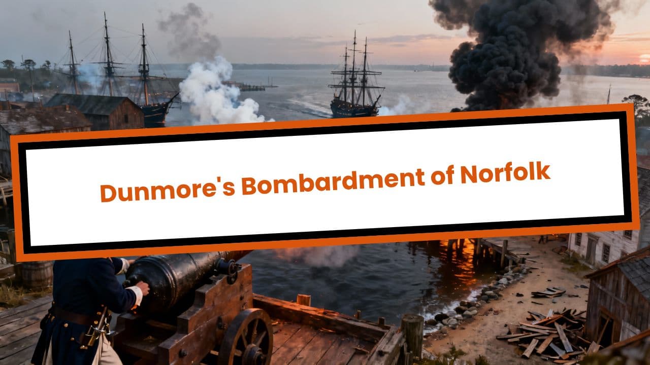 Dunmore's Bombardment of Norfolk