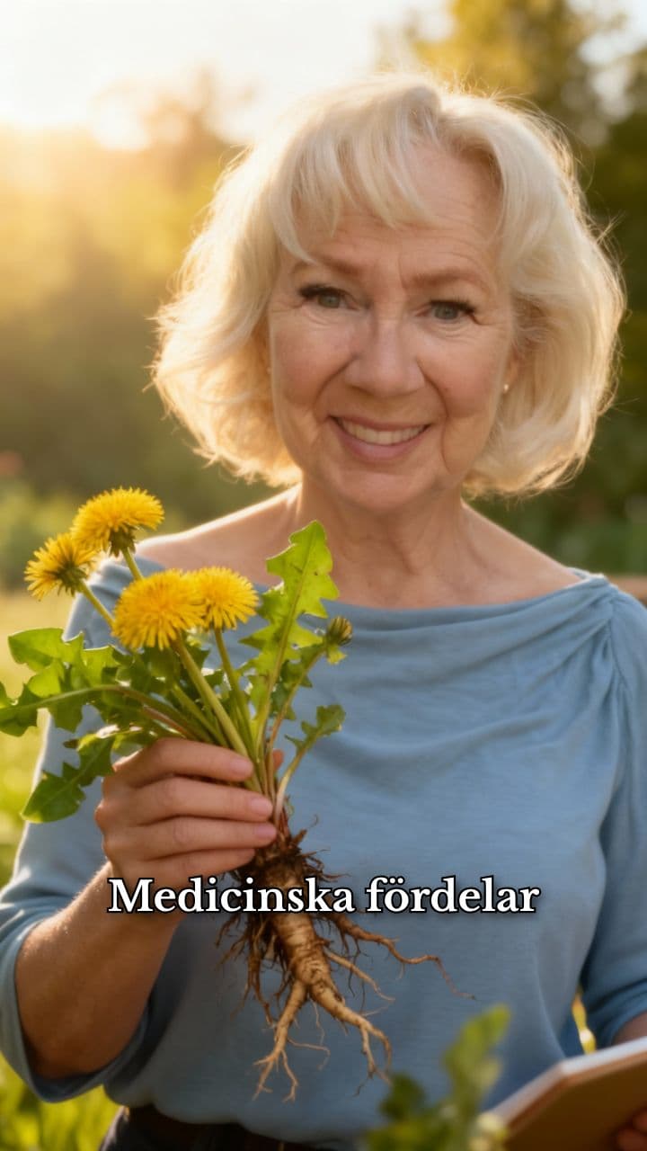 Medicinska fördelar med maskrosrot