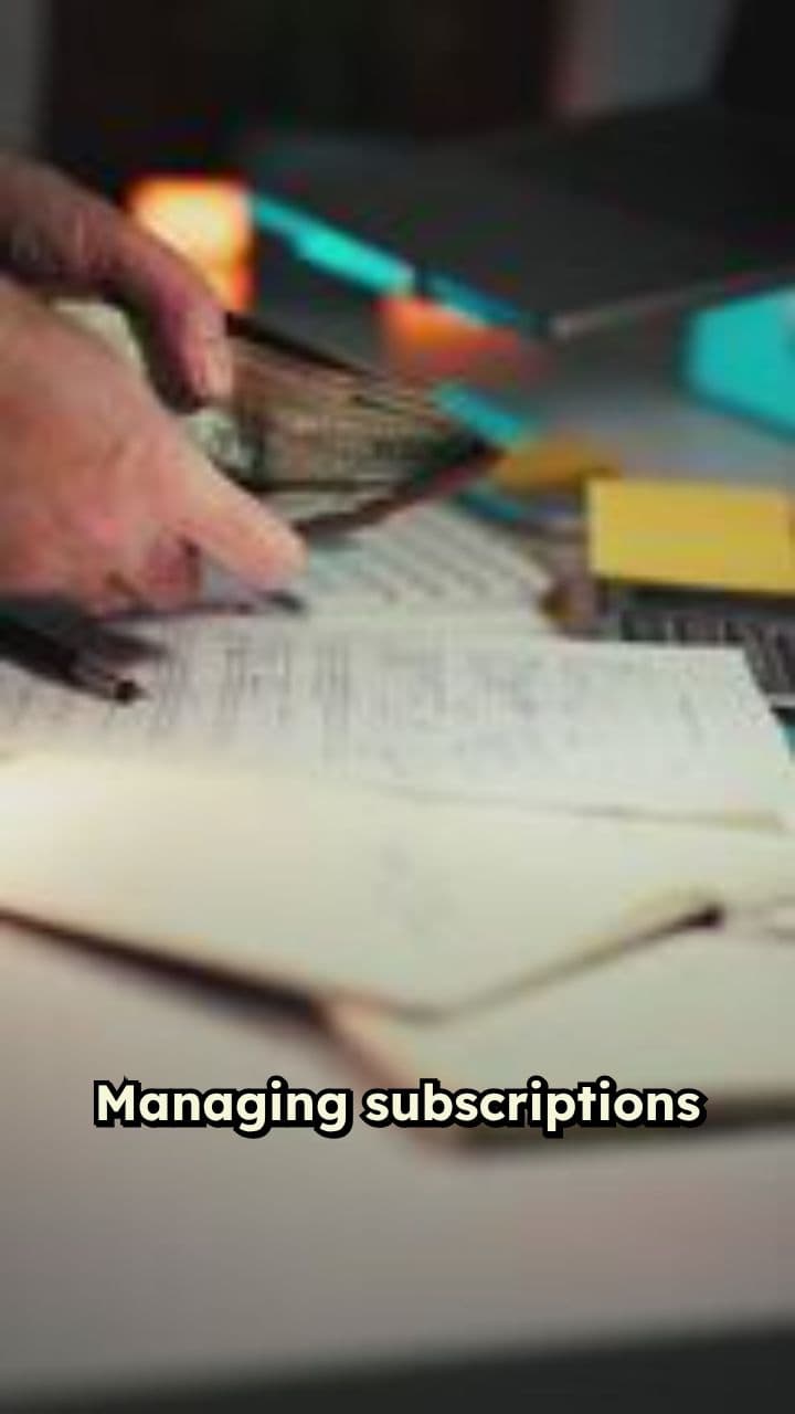 Mastering Your Subscriptions for Savings