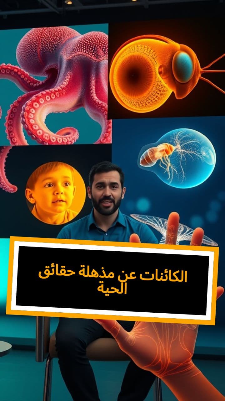 حقائق مذهلة عن الكائنات الحية