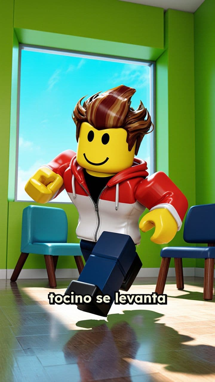Tocino se levanta y corre