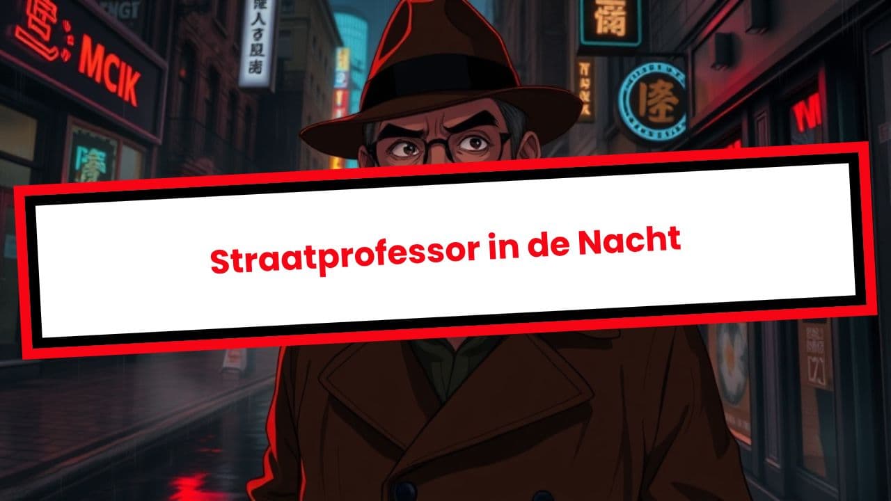 Straatprofessor in de Nacht