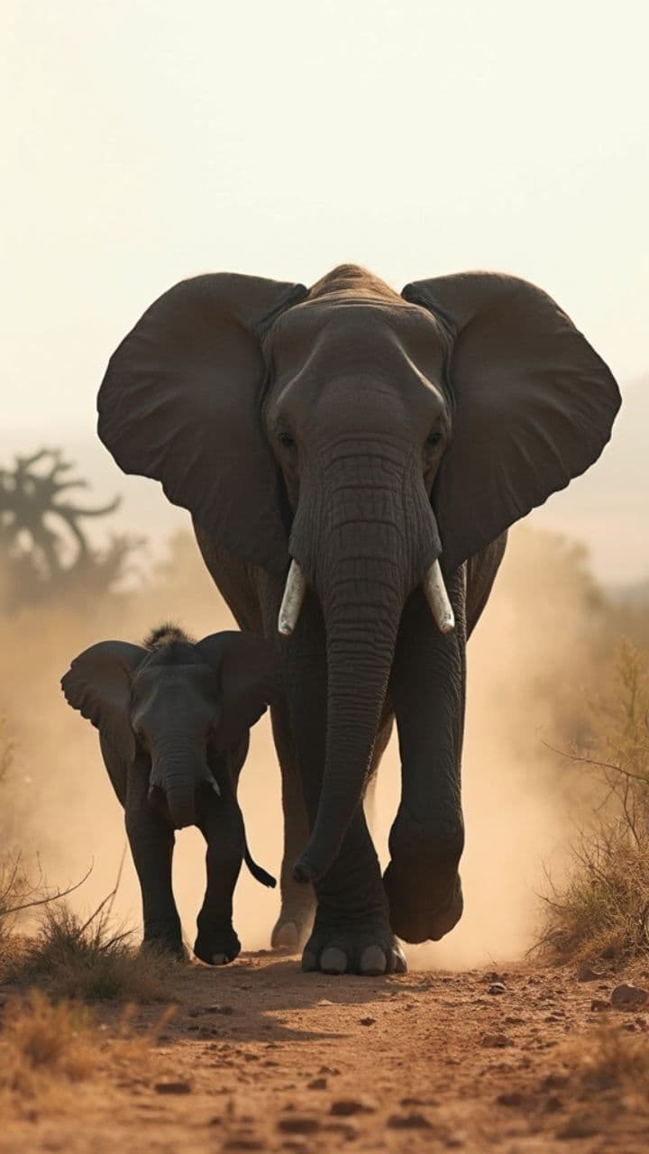 A Mother's Love in the Wild