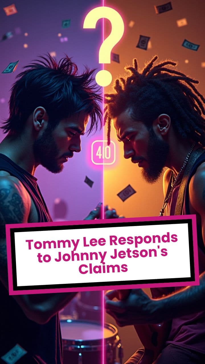 Tommy Lee Responds to Johnny Jetson's Claims